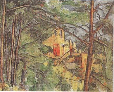 Paul Cezanne View of Chateau Noir (mk35)